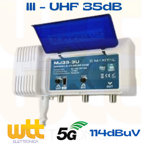 Centralino antenna u 35db - centralino, 3-u