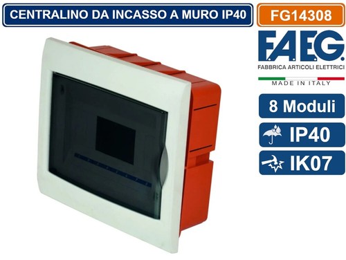 Centralino incasso moduli - centralino,